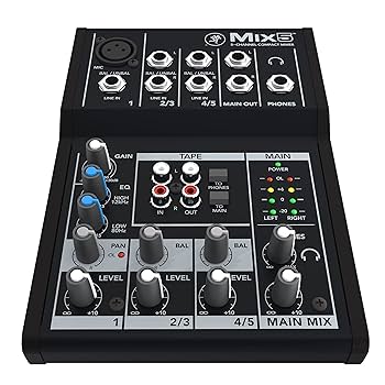 Amazon | MACKIE マッキー 超コンパクトアナログミキサー MIX5
